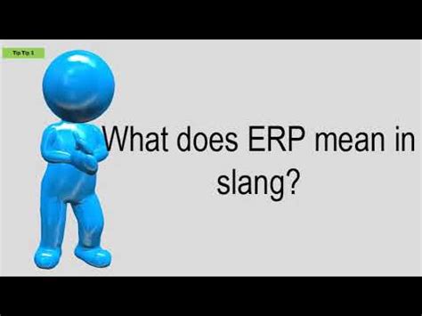 erp meaning slang